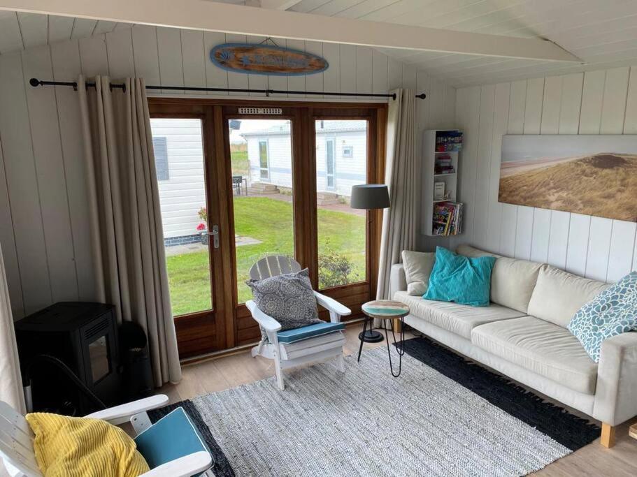 Strandvakantiehuisje! ウォルクム エクステリア 写真