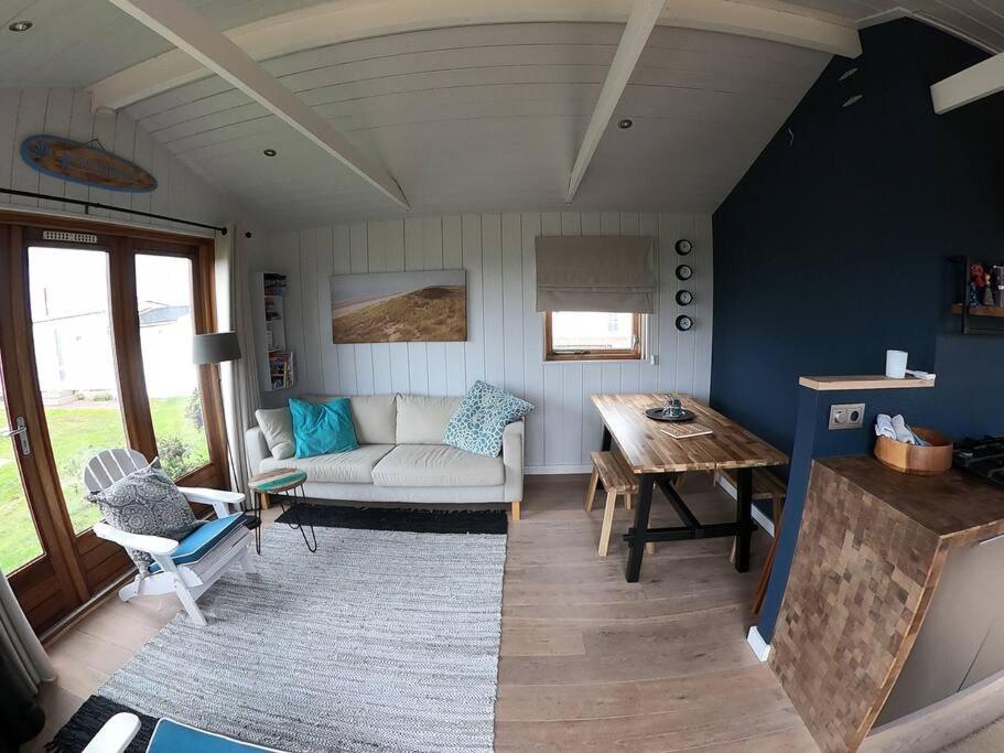 Strandvakantiehuisje! ウォルクム エクステリア 写真